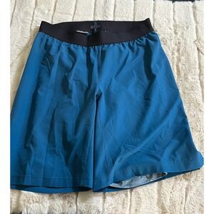 Pearl izumi Mens LARGE Blue Cycling Shorts 10" Inseam Pedal To Zero